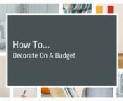 At http://www.williamsprodec.com we know that homeowners enjoy making their home their own and sometimes it needs to be done on a budget. So why not get creative and transform your home’s interior with these great tips in our video http://youtu.be/mGdwK1MUO2U on how to decorate on a budget. You can create fantastic looks and bring a touch of you to every room without breaking the bank. As professional interior decorators we are happy to share advice and tips on interior design. Williams Profes