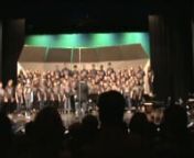from Glee, by Room for Two, Arr. T. SarsanynTori George, soloistnnThe Worthington Kilbourne Choirs presented,