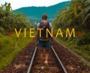 In September 2014 my brother with me travelled Vietnam, 45 days amazing adventures.nnCamera: Canon 5D Mark III with magic lantern and underwater casenLenses: Canon 24mm 1.4 and Canon 100mm 2.8nSteadicam: Glidecam HD 2000nSoftware: After Effects, Premiere Pro, raw2dngnnMusic