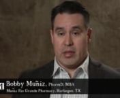 Meet Bobby Muniz PharmD from the A4M Anti Aging Fellowship. Bobby owns Muniz Rio Grande Pharmacy in Harlingen, TX where they specialize in custom compounded medications including bioidentical hormones.