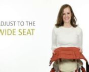 How to instructions for adjusting to the wide seat position on your LÍLLÉbaby COMPLETE baby carrier.