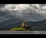 Ah, Scotland. You have truly stolen a piece of my heart.n nThis short time lapse film is a compilation of memories from a glorious 16-day road trip I shared with my family in 2014. From rugged coastlines, powering waterfalls, and golden beaches to castles, mountain peaks, and sunlit valleys, Scotland has it all. One captivating adventure after another. 16-days simply wasn’t enough time to see all that Scotland beholds.nnI’m thrilled to have Paul Leonard-Morgan﻿’s superb score “Scotland