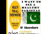 An informal group discussion session on Universal Health Coverage Day - 2014 at Health Services Academy Islamabad organized by Asian Medical Students&#39; Association PakistannnTopic for discussion: Is our country deficient in resources?