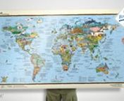 Get your bucketlistmap at www.awesome-maps.com or at your favorite store!nnTHE BUCKETLISTMAP - 97cm x 56cm (that&#39;s 22