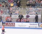 Komets vs Mallards 3.19.2010 1stperiod highlights nhttp://www.vimeo.com/10307695nnKomets vs Mallards 3.19.2010 3rd period highlightsnhttp://www.vimeo.com/10307887nnnBelow is from www.komets.com press renKomets ground Mallards 5-3nLumberjacks visit SaturdaynArmy Tribute Night Jersey Auction nets more than &#36;9000nFort Wayne, IN &#124; Friday, March 19, 2010 --- The streaking Komets extended their win string to five games Friday night with a 5-3 win over the visiting Quad City Mallards. nnFive differen
