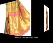 For more: http://www.glowindian.com/Sarees/kanjeevaram-silknnAre you searching for Pure Silk Sarees Online?nnAre you an Indian residing abroad and liking to Shop Indian Ethnic sarees?nnBuy your favorite Pure Kanjeevaram silk sarees Online at Glowindian.nnBest quality, Best price, Free shipping worldwide + offers every festive season.nnGet your blouses stitched with our professional tailors.nnSelect from the large vibrant colors, patterns and new style sarees.nnBuy hand woven pure silk sarees onl