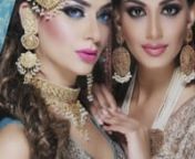 Makeup By: Saima AkramnDresses By: Nees, Ilford LanenJewellery By: NK Collection nModels : Naina Mall &amp; Umaiya KhawajanPhoto &amp; Video By: AKS Studios