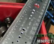 PC Modder Ruler &amp; Gauge Measurement Tool by http://www.Mnpctech.comnnRuler size is 12