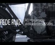 Short video for HP filmed in Madrid, Spain. We meet Fede Ruiz, a young artist that designs and restores old motor bikes into spectacular new bikes.nProduced by KURKUBA FilmsnDirector, Editor and Cameraman Nacho Penche (ipenche)nSecond camera operator and Assistant Daniel López de la Llave.nFilmed with Black Magic Pocket and Canon 7D.
