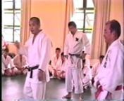 The 50th State Judo Association presents the Keio University Judo Team 1990 Hawaiian Tour.Introducing Sensei Isao Okano, master coach of the Keio Judo Team, gold medalist at Tokyo Olympic Games, gold medalist in All- Japan Championships in 1967 and 1969.