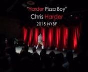 Chris Harder performs his male burlesque strip in honor of the