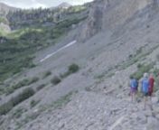 Two of my daughters wanted to backpack up Timp, hit the summit, and overnight before hiking back down. They carefully packed their essentials and calculated the calories they would need to consume to stay fueled for the effort. I was amazed with their effort. The Aspen Grove route may be more scenic than the Timpanokee trail but it is far more technical.nnWe hit the trailhead at 3:15 and started the trek upward. We reached what would become basecamp to drop our gear at 7:00. After changing our c