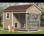 http://thedogkennelcollection.com/standardfeatures.html - The Dog Kennel Connection offers dog houses with standard features in Lancaster County including 30 year shingles, insulated doors, and more. For more details please visit our website.
