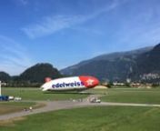 Die Edelweiss Air feiert dieses Jahr ihr 20-jähriges Jubiläum. Zu diesem Anlass haben Sie einen Zeppelin gechartert und machen mit diesem eine Schweizer Tourne. Eine der Destinationen war Interlaken im Berner Oberland wo dieser kleine Zeitrafferfilm entsatnden ist. Gefilmt mit einem iPhone 6. MAMO photography, Interlaken. www.mamo.ch &#124; photo@mamo.chnnnMusik: Sunspark - danosongs