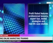 Profit Robot is a powerful online money making marketing training course by Art Flair.nArt Flair is a prominent affiliate marketer &amp; developer of Traffic Trigger, Traffic Xtractor &amp; more.nHe uncovers all of the underground hacks he uses to generate laser targeted traffic on demand on autopilot.nProfit Robot features professional lessons, essential tips, tested strategies and real-life case studies.nIt reveals strategies for generating free &amp; paid traffic with a set &amp; forget autom