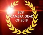 This list is MY favourite camera gear of 2018. It must have come out in the 12 months since my 2017 video. I also need to have actually used the gear to qualify otherwise how could I possibly give it an award? :) nnThis video features previously unseen footage from the Sony A7III, DJI Osmo Pocket, Blackmagic Cinema Camera, Nikon Z7 and Canon EOS-RnnEnjoy and I hope you all have a wonderful Christmas and New Year!nnProduct links for some of what is featured in this review below:nnUK Buyers DJI Os