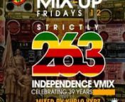 AS WE CELEBRATE ZIM INDEPENDENCE WE BRING TO YOU MIX-UP FRIDAYS 12 STRICTLY 263 FEATURING SMYLIE, DOBBA DON, SCADDA T, CULTURE KID, JNR FIRE, SOULJAH LOVE, RACHEL J, LADY SQUANDA, SNIPER STORM, BAZOOKER, NUTTY O, SEH CALAZ, TOCKY VIBES, JAH SIGNAL, ENZO ISHALL, KINNAH, BUFFALO SOLDIER, &amp; MORE
