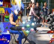 SONIC THE HEDGHOG 2 (near) COMPLETE OST BUSKING STREET PERFORMANCE, FILMED IN MANCHESTER STREETS AUGUST 2018nnMe dressed as Sonic 2 busking all themes (excluding 2player themes &amp; few miner others) from Sonic The Hedgehog 2 game, released in 1992.nThe game that started the speed, the kickin beats &amp; spin dashed Sonic to a house hold name!nnThe Timestamps:n00:00 Sega Logo Themen00:03 Title Screenn00:12 Emerald Hill Zonen02:01 Boss battle n03:12 Chemical Plant Zonen06:17 Special Stagen08:09