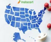 A quick video for Instagram to show that Instacart is present in all 50 states.