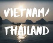 Videography is a big part of my travels. There are not many places I don&#39;t go without my camera at my side.I have been fortunate enough to go to Europe, America and recently returned from a trip to South East Asia. My boyfriend and I love to document the places we go to, and this video is a tiny glimpse into the beauty of Vietnam and Thailand. In Vietnam: Ho Chi Minh City is known for their markets, their motorbike packed roads, and its close proximity to historical sites such as the Mekong Delt