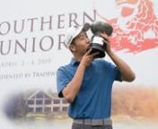 The Southern Junior presented by Tradewinds Furnishing took place April 2-4 at Foshan Golf Club in the South China City of Foshan. Champions of the event were Ieong Sin Kuan (2020) of Macau and Songge Jiang (2021) of Zhangjiagang, China nnFor more information about the Junior Golf Tour of Asia, please visit JGTA.ORGnnVisit us on Facebook, Twitter, and Instagram - @JGTAGolf nn#JuniorGolfAsiann**** nnAbout the Junior Golf Tour of Asia nnThe Junior Golf Tour of Asia (JGTA) is the governing body for