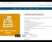 NopCommerce Point Of Sale (NopPOS) &#124; User guidenhttps://www.nopmods.com/point-of-sale-noppos - By this demo video of NopCommerce Point of Sale plugin (NopPOS) Plugin, you will get the fair idea of plugin, setup and functionality. It explains step-by-step how plugin works with output on front end and back end.nnNopCommerce Point of Sale plugin (NopPOS) is browser based Point of Sale plugin (POS) system integrated with e-commerce website. Nop Point of sale (NopPOS) plugin is for simple and easy or