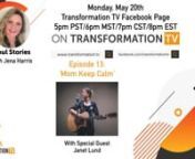 In this episode, I will be having a soulful conversation with Janet Lund as she shares her passion for music, and the pain that she went through from not being able to conceive, to ultimately receiving a miracle from God. She walks us through times in her life where she felt overwhelmed and shares her journey that led her to where she is today, changing the lives of mom’s all over the world.nJanet Lund is a self-proclaimed introvert who felt God’s call on her life to connect with others th