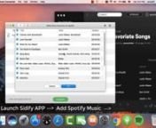 This Video introduces how to simply and quickly strip off DRM from Spotify music and convert these music files to DRM-free MP3 at 5X faster speed, while keep original audio quality.nnVisit Sidify Official Website: https://www.sidify.com/