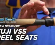 Watch this video tutorial to learn how to build your own Fuji VSS fishing rod handle.nnCustom Rod Components for VSS Handle Assembly:nnFuji VSS Spinning Seat Graphite Body: http://www.mudhole.com/Fuji-VSS-Spinn...nnFGVSS Contoured Foregrip for Fuji VSS: http://www.mudhole.com/Contoured-Fore... nnKSKSS Hidden Thread Graphite Hood: http://www.mudhole.com/Fuji-SK2-Spinn...nnBGKS Foregrip for KSKSS Hood: http://www.mudhole.com/Foregrip-for-F...nnComplete Fuji VSS Handle Kit: http://www.mudhole.com/F