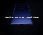 Meet the new super powerful Note.nnAll the power you never knew existed in one phone. nIt comes packed with features that are engineered to make a difference: Powerful all day battery, 1 terabyte storage ready with expandable memory, S Pen with remote control, and an intelligent camera.nnIt’s all the power you need, until you need it.