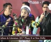 Performance at Jashn eAdab, 2017, New Delhi...Best kalam of Nusrat ji