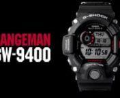 La montre outdoor G-Shock Rangeman GW-9400 de Casio est spécialement conçue pour résister aux chocs et aux vibrations et vous accompagnera lors de vos activités les plus extrêmes.nnImages © Casionwww.Snowleader.com