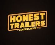 These are a selection of the titles created for the Honest Trailers SOLO - A STAR WARS STORY video which can be found here - https://www.youtube.com/playlist?list=PL86F4D497FD3CACCEnnThe software used - Adobe After Effectsnn--Honest Trailer--nnTitle designs by Robert Holtby https://twitter.com/RobHoltbynnProducers - Dan Murrell, Spencer Gilbert, Joe Starr, and Max DionnenWritten by Spencer Gilbert, Joe Starr, Dan MurrellnEdited by Kevin Williamsen and TJ NordakernnSupervising Producer:Warren T