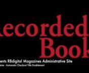 RBdigital Magazines Automatic Checkout - Administrative Setting - and Patron Experience from rbdigital magazines