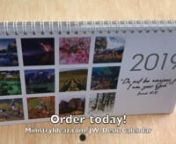 MinistryIdeaz.com/JW-Desk-Calendarnn2019 Desk Calendars for Jehovah&#39;s WitnessesnnOur new desk calendars are absolutely stunning! Our 2019 desk calendars feature the wonders of Jehovah&#39;s creation and the 2019 yeartext: