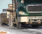 AutoSock is a fabric that slips over a vehicle&#39;s outer driving wheels, providing extra traction on snowy and icy roads.It also can be installed over the tire in much less time than traditional chains while weighing significantly less!Check it out/ Purchase at https://autosock.us and approved across the USA and now in BC, Canada.The only approved alternative traction device everywhere there are chain laws in the US!AutoSock covers nearly every commercial truck tire size on the road includ