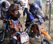 Shows highlights of motocross racing on the kids track at Grattan Raceway, in West Michigan, set to the tune of Joe Satriani&#39;s