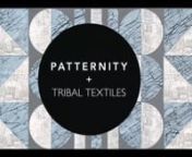 CRACKLE CONNECTIONS | PATTERNITY with Tribal Textiles from part time sales london