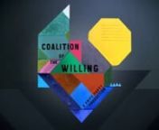 &#39;Coalition of the Willing&#39; is a collaborative animated film and web-based event about an online war against global warming in a &#39;post Copenhagen&#39; world.nn‘Coalition of the Willing’ has been Directed and produced by Knife Party, written by Tim Rayner and crafted by a network of 24 artists from around the world using varied and eclectic film making techniques. Collaborators include some of the world’s top moving image talent, such as Decoy, World Leaders and Parasol Island. nnThe film offers