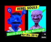 Rebel Souls curated by David Gryn &amp; Max ReinhardtnnMIRA at Art Rio, 26-30 September 2018nnhttp://artrio.art.br/mirannRebel Souls is the artists video and sound program for MIRA at Art Rio, curated by David Gryn http://daata-editions.com with sonic accompaniment from Max Reinhardt, musician, DJ and presenter of BBC Radio 3’s Late Junction.nnRebel Souls used as its artwork selection inspiration – artworks, sounds and ideas that emanated from the rebellious and radical zones of the 1970’s
