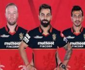 Multi-lingual song in Hindi, interspersed with lyrics in Kannada &amp; English, to cheer #RCB for #IPL2020
