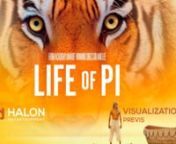 Life of PinDirected by Ang LeennPrevis supervisors Brad Alexander and Gary Lee led the HALON team in their collaboration with director Ang Lee to tell the story of a boy, and a Bengal tiger named Richard Parker, prevising over 90 minutes of the film. Andrew Moffett supervised postvis to continue the support throughout the editing process.nnHALON Team CreditsnnPrevis Supervisors:nBradley AlexandernGary H. LeennPrevis Artists:nDaryl T. BartleynStephen DeanenJoe HendersonnKirsten JelliffenJohn F. L