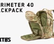 ON ROAD, OFF-ROAD, OVERLAND,Post-apocalypse bug-out rucks, natural disaster prep, or loaded up for last-minute &#39;safaris&#39; on foreign soil, your 72-hour Go Bag needs to be up to the mixed-mission challenge. The Perimeter 40 is built from a rugged Nylon (500d MultiCam® or 1000d Kodra) with a water-resistant coating, constructed around an aluminum reinforced full-length framesheet. At upwards of 40-liters internal volume, it can hold copious amounts of tactical kit, survival supplies, or civilian