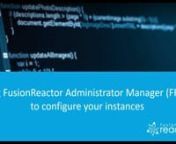 How to use FRAM to configure your instances when setting up your FusionReactor Application Performance Monitor (APM).nnFRAM or the FusionReactor administration manager is installed through the automated installer and contains the instance manager that will find and configure FusionReactor in your application server for you.nThis installation approach is used by the majority of customers and smaller environments can be useful.nIf you wish to run FusionReactor in dynamic environments or move to a
