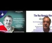 10-09-20 The Ray Hanania Show Live with AAI President Jim Zogby on the Presidential ElectionnnSponsored by the Arab News Newspaper on WNZK AM 690 and on the US Arab Radio NetworknnIts Oct. 9, 2020 … and this is the Friday edition of “The Ray Hanania Show,” … I’m Ray Hanania, special US Correspondent for the Arab News Newspaper … and columnist and media consultant here in the US.nnThe Ray Hanania Show is brought to you on the US Arab Radio Network on WNZK AM 690 in Detroit Michigan 