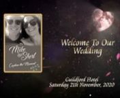 The wedding of Mike Hayward &amp; Sherl Westlund, 21st November 2020 at 4:30pm Western Australian time.Held at Guildford Hotel, Guildford WA.