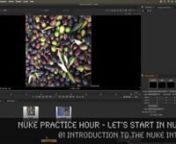 In this tutorial, you will get an overview of the whole NUKE family and NUKE for Indies. Then we dive into NUKE and learn the basics of the user interface and how to add nodes, use the viewer and the properties. This lesson gives you the needed understanding of the software environment to start with your comping work.nnThese topics are covered:nnIntroduction to the NUKE Practice HournWho is Helge Maus?nMeet the NUKE FamilynNUKE IndienLimitations &amp; ConsiderationsnNUKE User InterfacenNUKE File