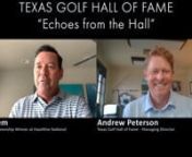 Interview with Texas Golf Hall of Fame Class of 2011 inductee, and PGA Tour professional Rich Beem.
