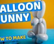 Hi Everyone,nIn this Balloon Animals video tutorials, I am teaching the most basic balloon bunny, easy and fast.nnGood luck and write to me in the comment below how it went or if you have any questions or requests!nnHave fun ballooning and I advise you to look for my
