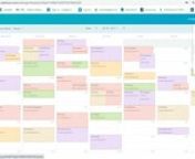 Managing the appointment calender video edt from the calender